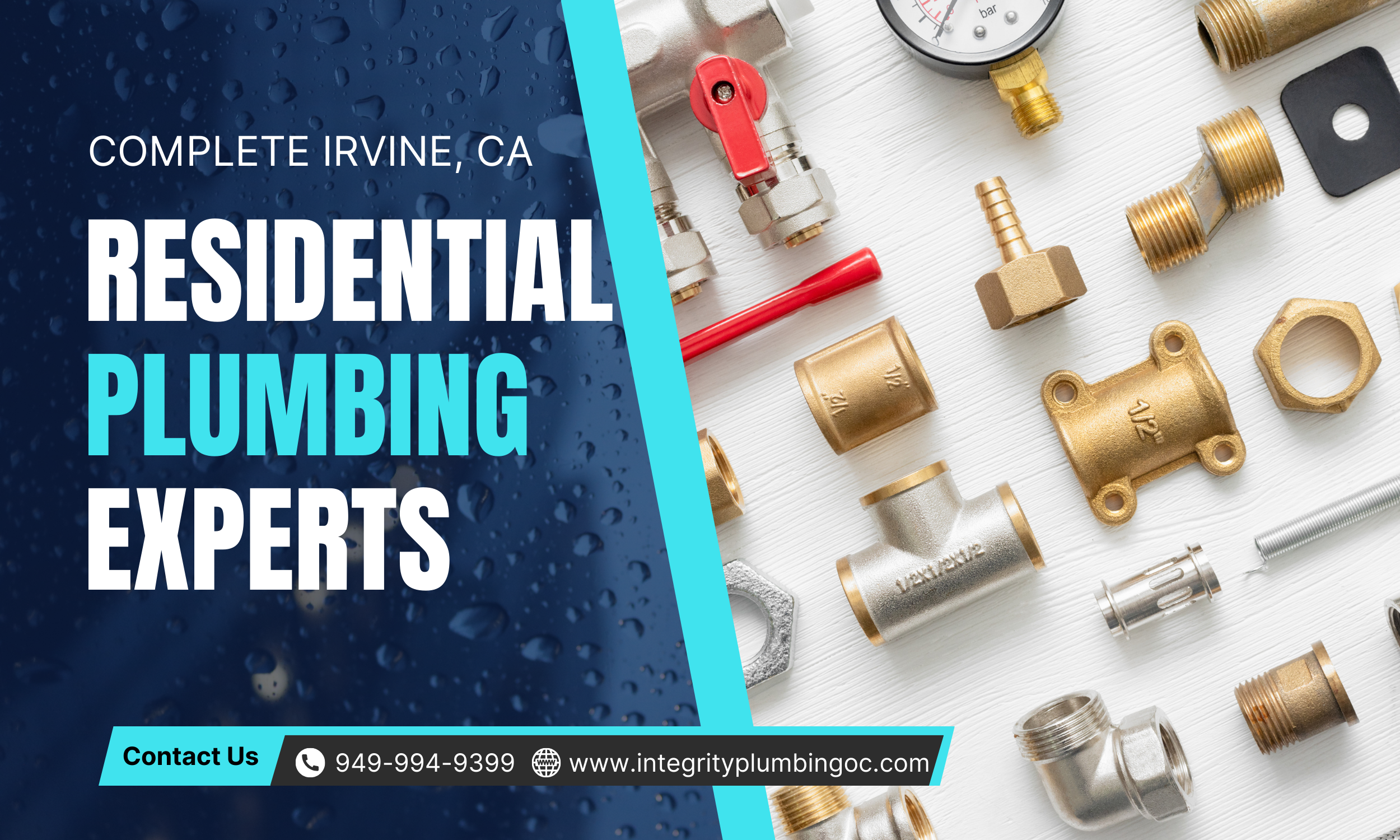From Clogged Drains to New Installations: Integrity Plumbing’s Full